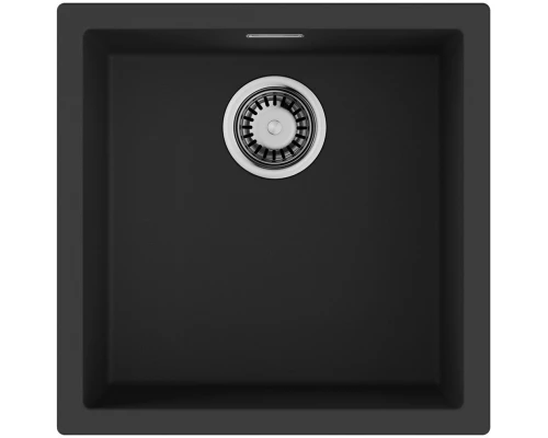 Кухонная мойка Tetogranit Omoikiri Yamakawa 45T-U/I-BL черный 4993302