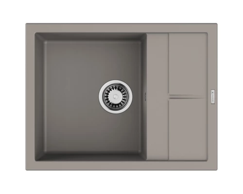 Кухонная мойка Artceramic Omoikiri Sumi 65A-GR ленинградский серый 4997094