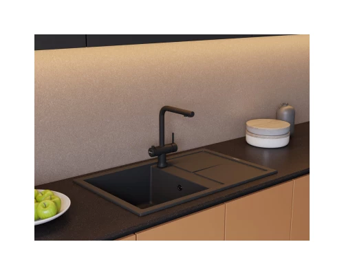 Кухонная мойка Artceramic Omoikiri Sumi 79A-GR ленинградский серый 4997098