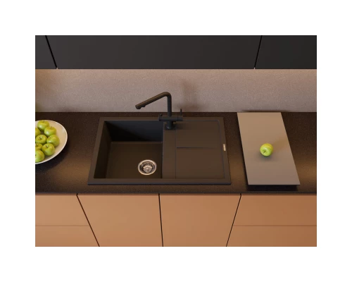 Кухонная мойка Artceramic Omoikiri Sumi 79A-GR ленинградский серый 4997098