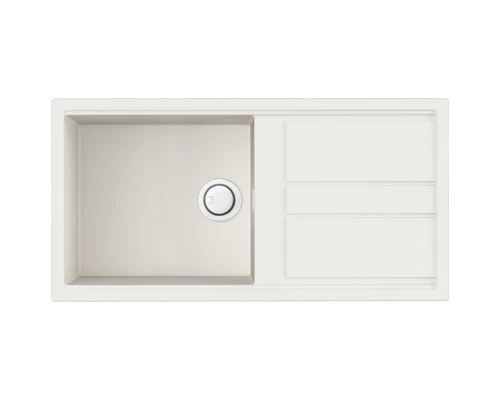 Кухонная мойка Artceramic Omoikiri Kitagawa 100-WH белый 4993787