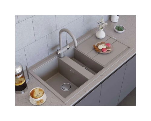 Кухонная мойка Artceramic Omoikiri Kitagawa 100-2-WG wind green 4993252