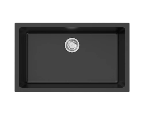 Кухонная мойка Natceramic Omoikiri Okinoshima 76-U/I-BL черный 4997146
