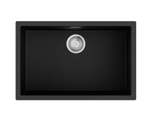 Кухонная мойка Tetogranit Omoikiri Yamakawa 75T-U/I-BL черный 4993437