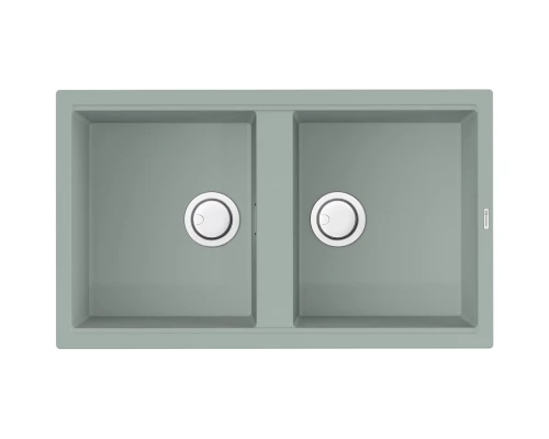 Кухонная мойка Artceramic Omoikiri Kitagawa 86-2-WG wind green 4993731