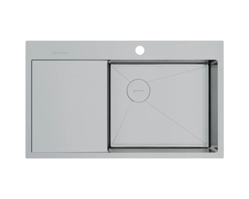 Кухонная мойка Omoikiri Akisame 86-IN-R Side нержавеющая сталь 4997042