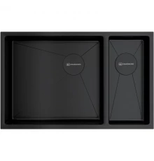 Кухонная мойка Omoikiri Taki 69-2-U/IF Side GB графит 4997050