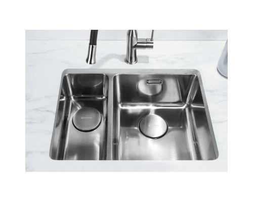 Кухонная мойка Omoikiri Tadzava 58-2-U/I-IN-R нержавеющая сталь 4993773
