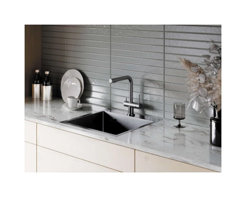 Кухонная мойка Omoikiri Akisame 51-GB графит 4997013