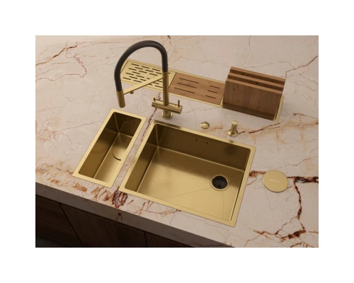 Кухонная мойка Omoikiri Taki 54-U/IF-IN Side SF нержавеющая сталь 4997034