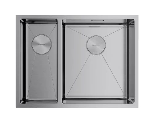 Кухонная мойка Omoikiri Taki 58-2-U/IF-IN-R нержавеющая сталь 4993767