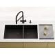 Кухонная мойка Omoikiri Taki 85-2-LB-U/IF-IN Side нержавеющая сталь 4997037