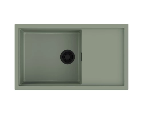 Кухонная мойка Artceramic Omoikiri Sintesi 86-WG wind green 4997133