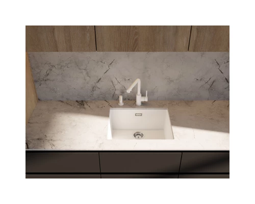 Кухонная мойка Tetogranit Omoikiri Yamakawa 55T-U/I-WH белый 4993431