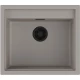 Кухонная мойка Artceramic Omoikiri Sintesi 57-GR ленинградский серый 4997144