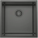 Кухонная мойка Omoikiri Tadzava 44-U/I Ultra GM вороненая сталь 4993265