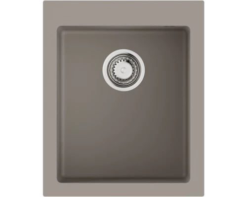 Кухонная мойка Artceramic Omoikiri Bosen 41A-GR ленинградский серый 4993813