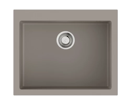 Кухонная мойка Artceramic Omoikiri Bosen 61A-GR ленинградский серый 4993825