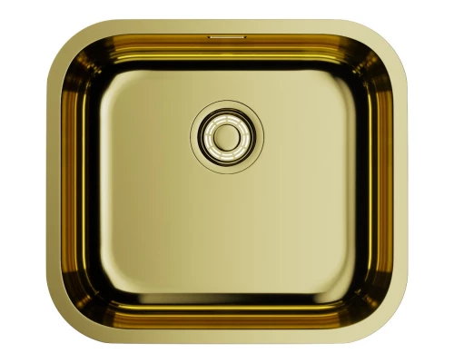 Кухонная мойка Omoikiri Omi 49-U/I-LG светлое золото 4993301