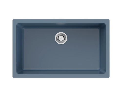 Кухонная мойка Natceramic Omoikiri Okinoshima 76-U/I-SB smoky blue 4997148