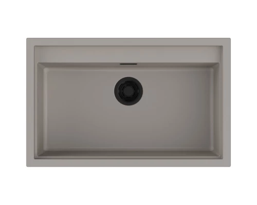 Кухонная мойка Artceramic Omoikiri Sintesi 79-GR ленинградский серый 4997139