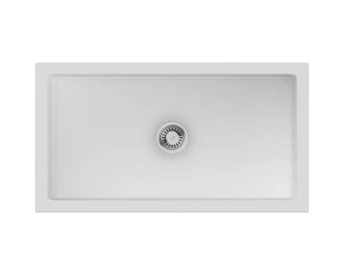 Кухонная мойка Natceramic Omoikiri Mikura 83-WH Glossy белый глянец 4993259