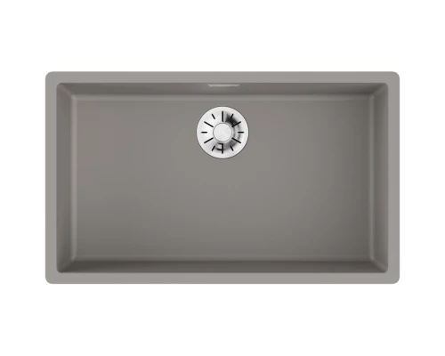 Кухонная мойка Artceramic Omoikiri Yamakawa 75 Integra-GR ленинградский серый 4997276