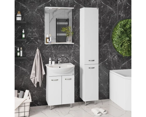 Тумба белый глянец 49 см Onika Коралл 105032