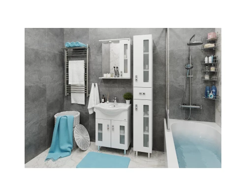 Тумба белый глянец 61 см Onika Кристалл 106545