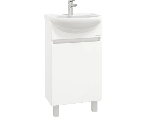 Тумба белый глянец 43 см Onika Милтон 104510
