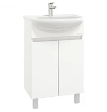 Тумба белый глянец 49 см Onika Милтон 105036