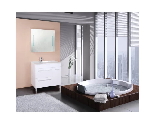 Тумба белый глянец 89,7 см Onika Олимп 109015