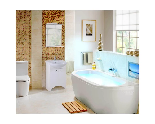 Тумба белый матовый 47,8 см Onika Омега 105015