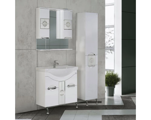 Тумба белый глянец 76,4 см Onika Флорена 108021