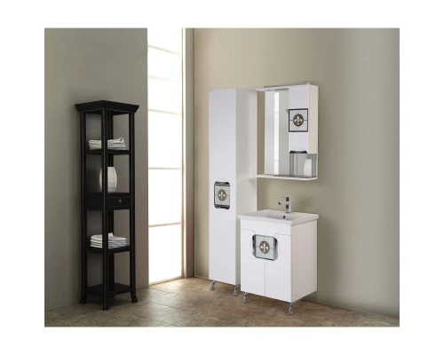 Тумба белый глянец 56 см Onika Флорена 106050