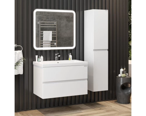 Тумба белый глянец 78 см Onika Эвада 108058