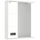 Зеркальный шкаф 58x71,2 см белый глянец L Onika Балтика 205848