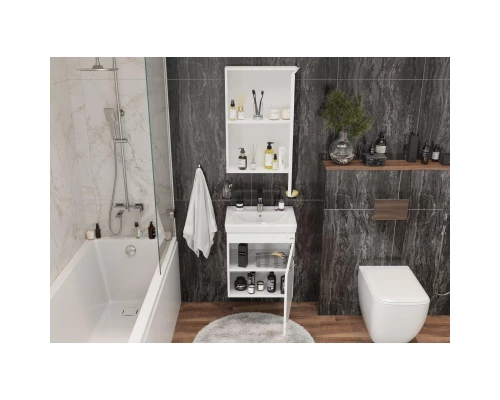 Зеркальный шкаф 42x73 см белый глянец L/R Onika Венеция 204201