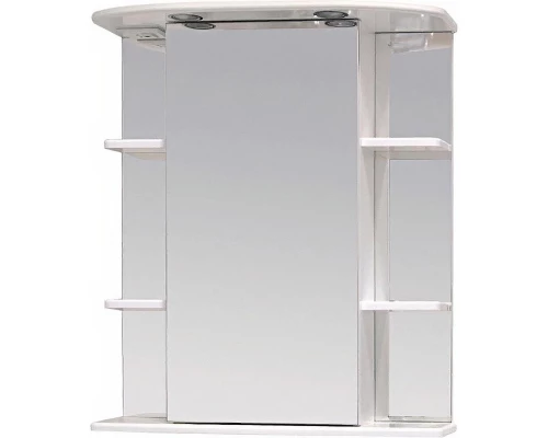 Зеркальный шкаф 65x71,2 см белый глянец R Onika Глория 206507
