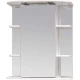 Зеркальный шкаф 65x71,2 см белый глянец R Onika Глория 206507