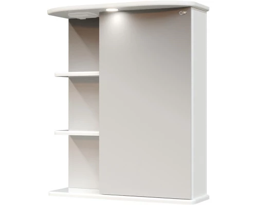 Зеркальный шкаф 55x71,2 см белый глянец R Onika Карина 205513