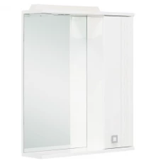 Зеркальный шкаф 51,2x71,2 см белый глянец R Onika Лига 205202