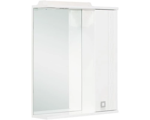 Зеркальный шкаф 51,2x71,2 см белый глянец R Onika Лига 205202