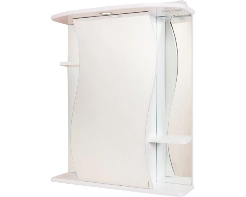 Зеркальный шкаф 55x71,2 см белый глянец L Onika Лилия 205518