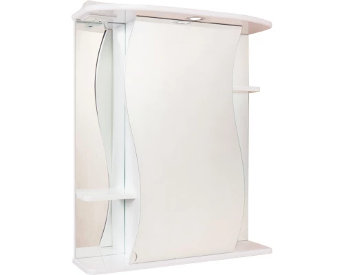 Зеркальный шкаф 55x71,2 см белый глянец R Onika Лилия 205519