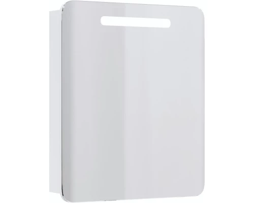 Зеркальный шкаф 60x70,6 см белый глянец R Onika Неаполь 206064