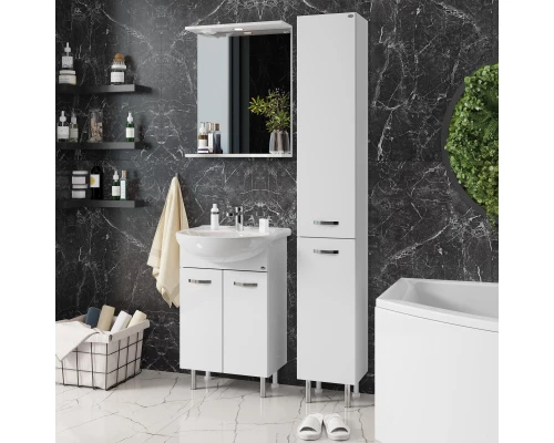 Зеркало 50x70 см белый глянец Onika Коралл 205023