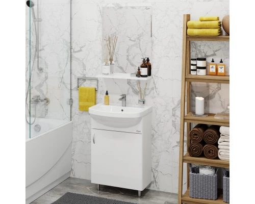 Зеркало 52x68,5 см белый глянец Onika Эко 205210