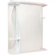 Зеркальный шкаф 60x71,2 см белый глянец R Onika Лилия 206012