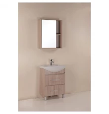 Комплект мебели ясень шимо светлый 61,5 см Onika Дельта 106090 + 1.3120.3.S00.11B.0 + 206060